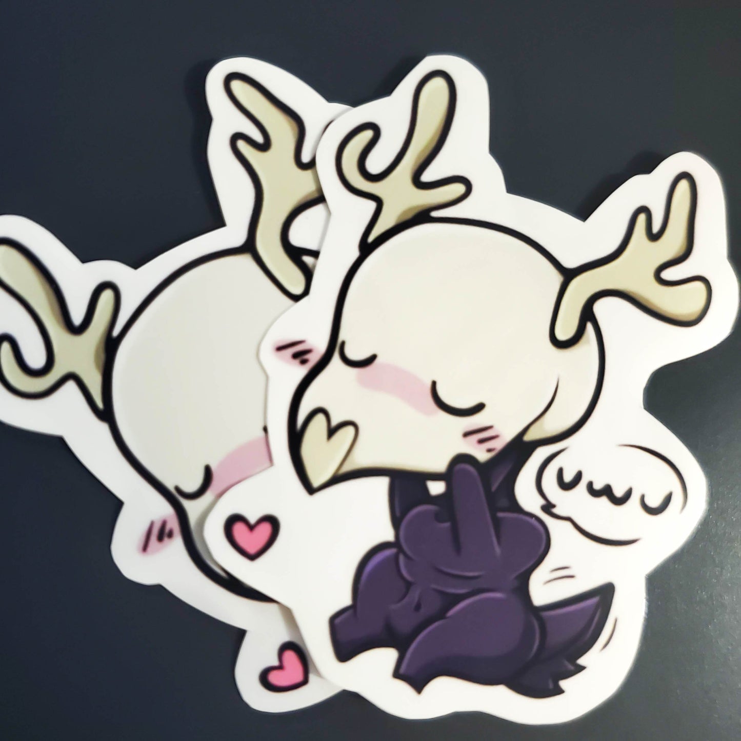 Kawaii Wendigo Cryptid Sticker uwu