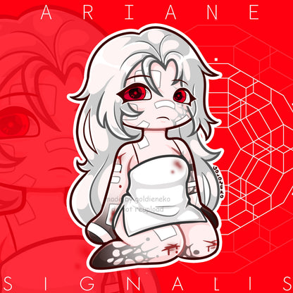Signalis Merch Keychains Elster, Adler, Falke, Ariane