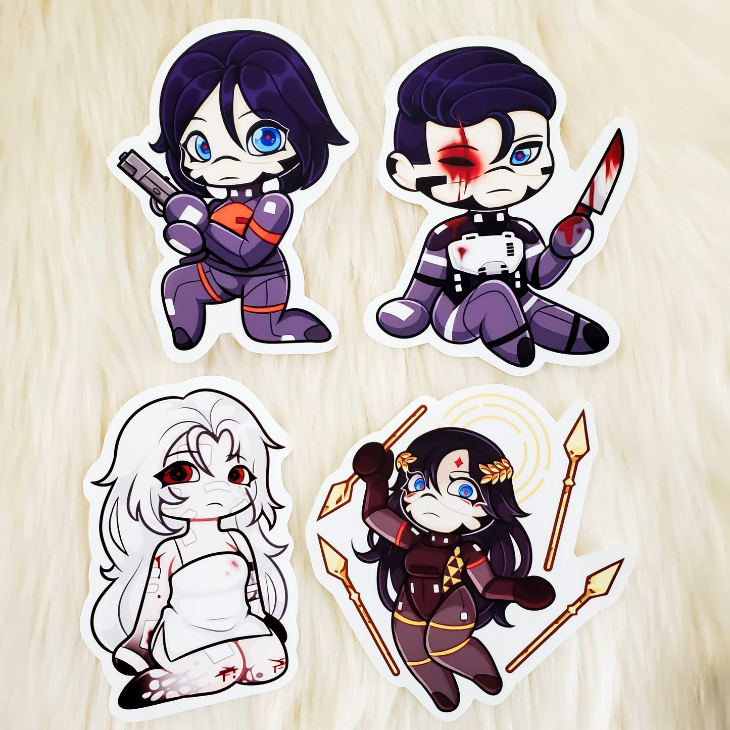 Signalis Merch Stickers | Elster, Ariane, Adler, Falke