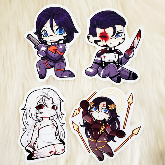 Signalis Merch Stickers | Elster, Ariane, Adler, Falke