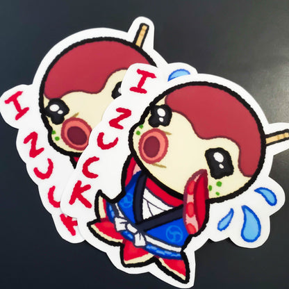 Zucker Crying Animal Crossing Sticker