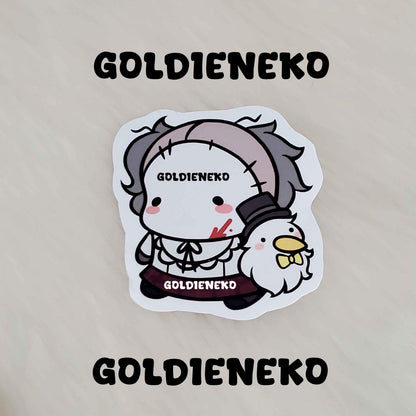 Outlast Trials Franco Barbi, Mother Gooseberry and Leland Coyle Stickers