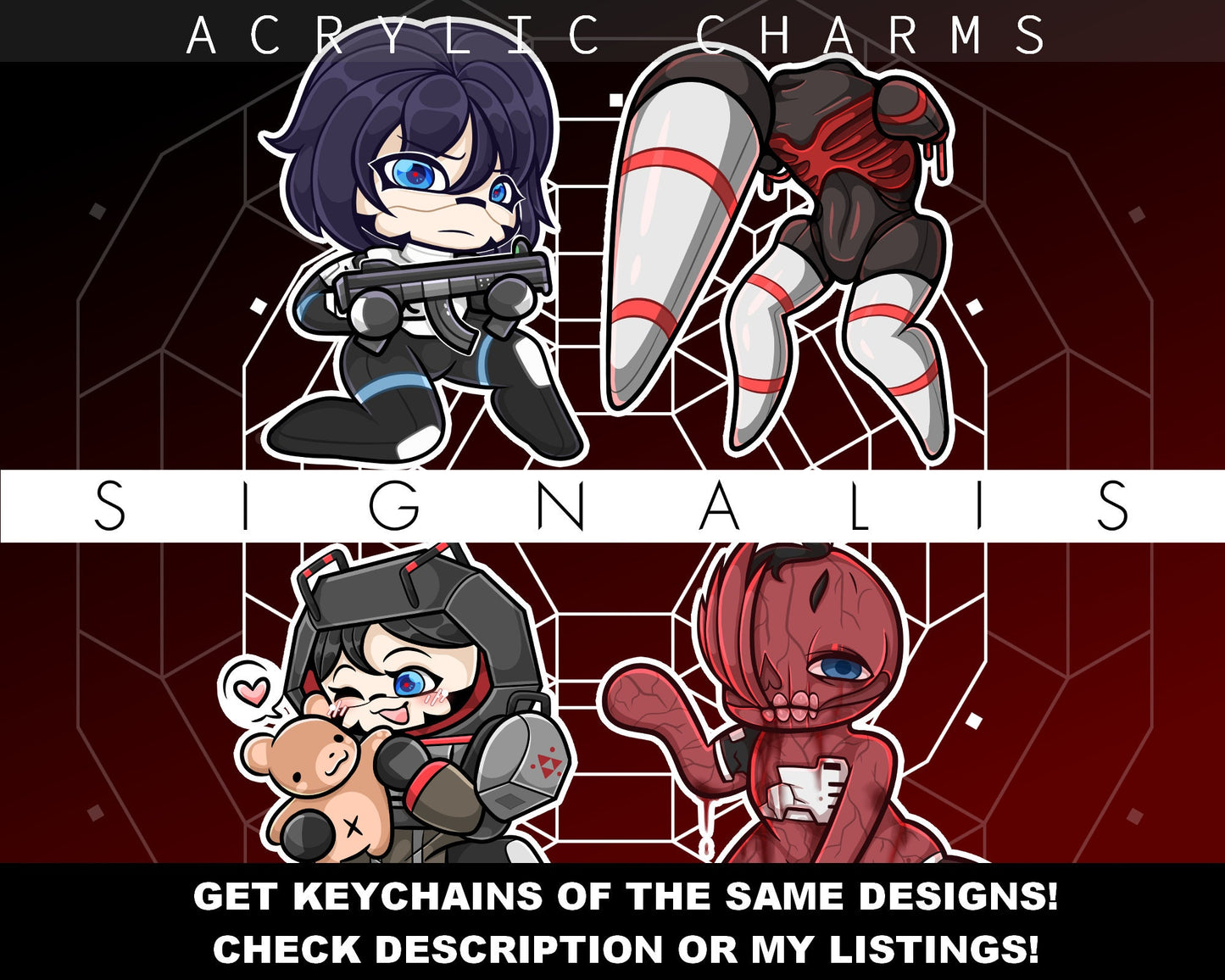 Chapter 3 Signalis Stickers | Elster, Mynah, Storch, Gore Adler