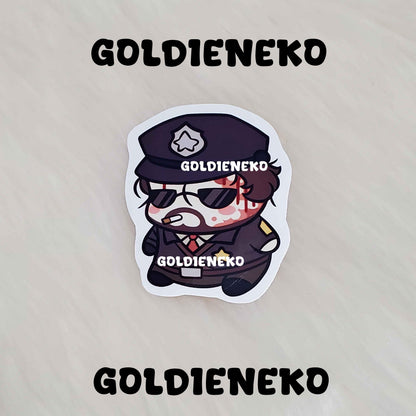 Outlast Trials Franco Barbi, Mother Gooseberry and Leland Coyle Stickers