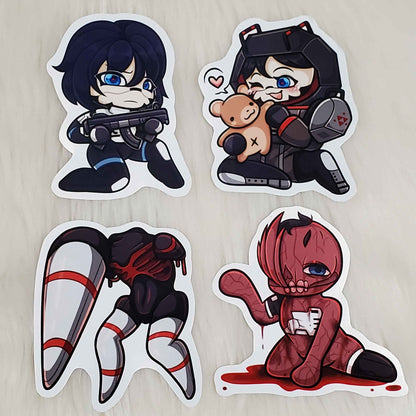Chapter 3 Signalis Stickers | Elster, Mynah, Storch, Gore Adler