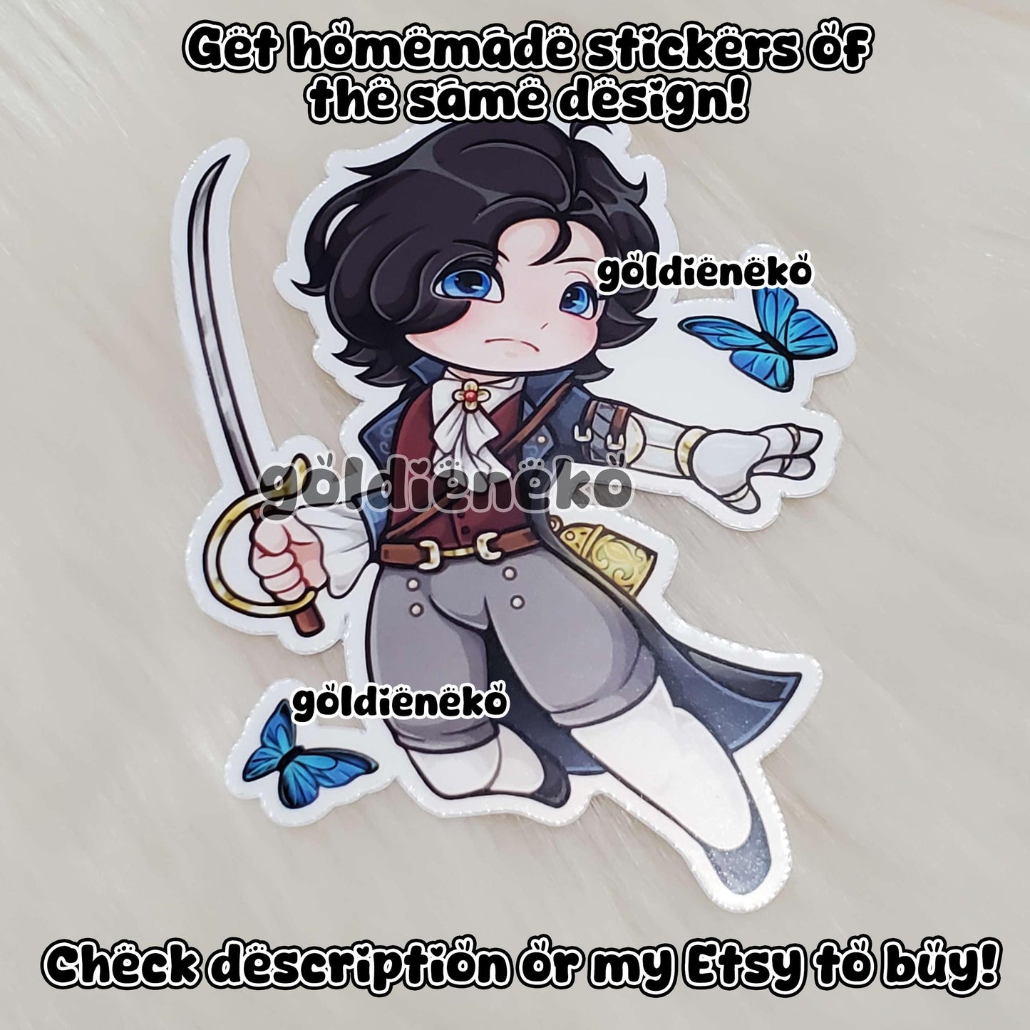 IN STOCK | Lies Of P 3" Tinted Keychain