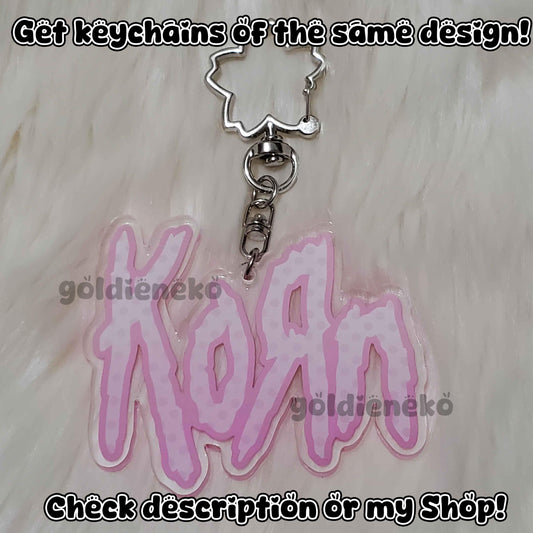 Korn Pink Metal Band Sticker