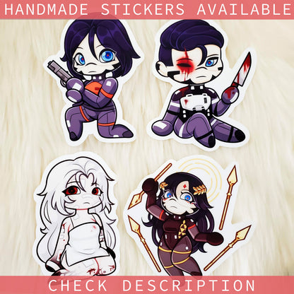 Signalis Merch Keychains Elster, Adler, Falke, Ariane